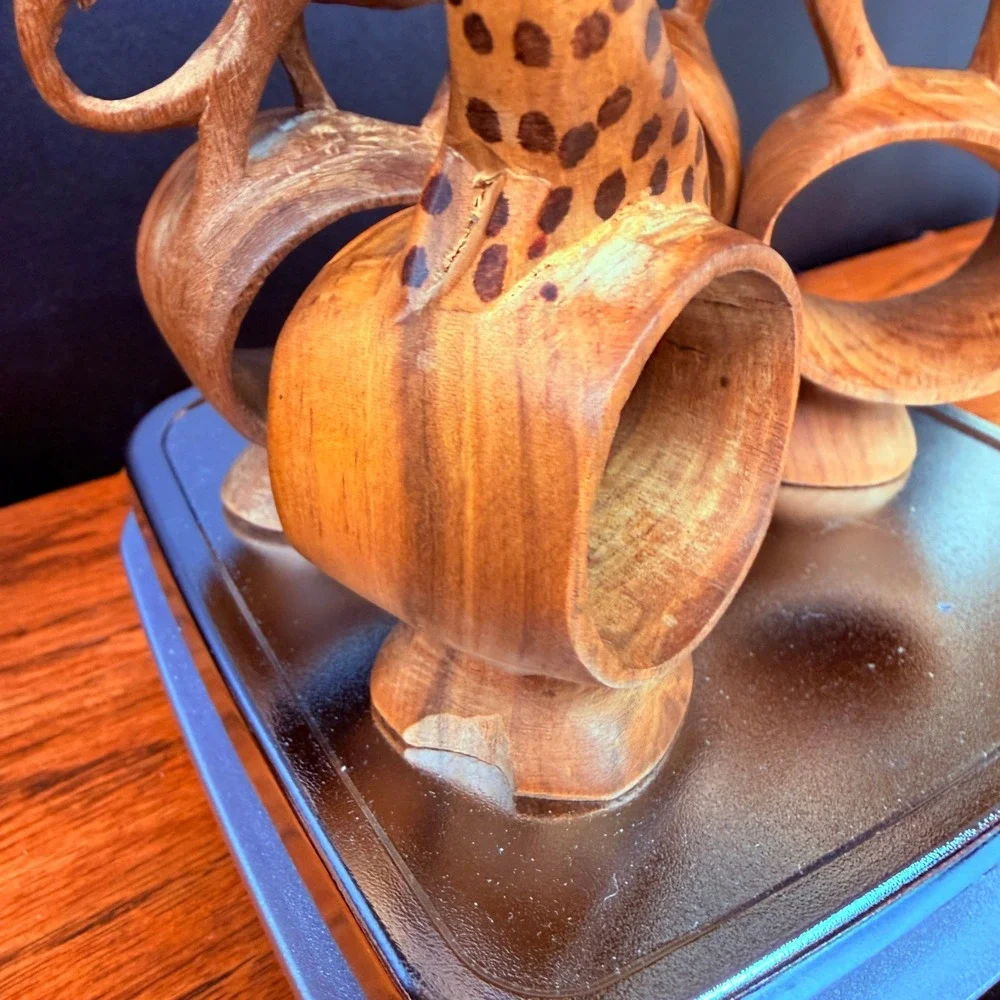 Handmade hand carved